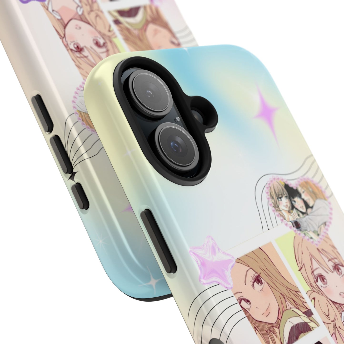 Pastel Girl-Friends Tough Phone Case —Kawaii Girls Portraits