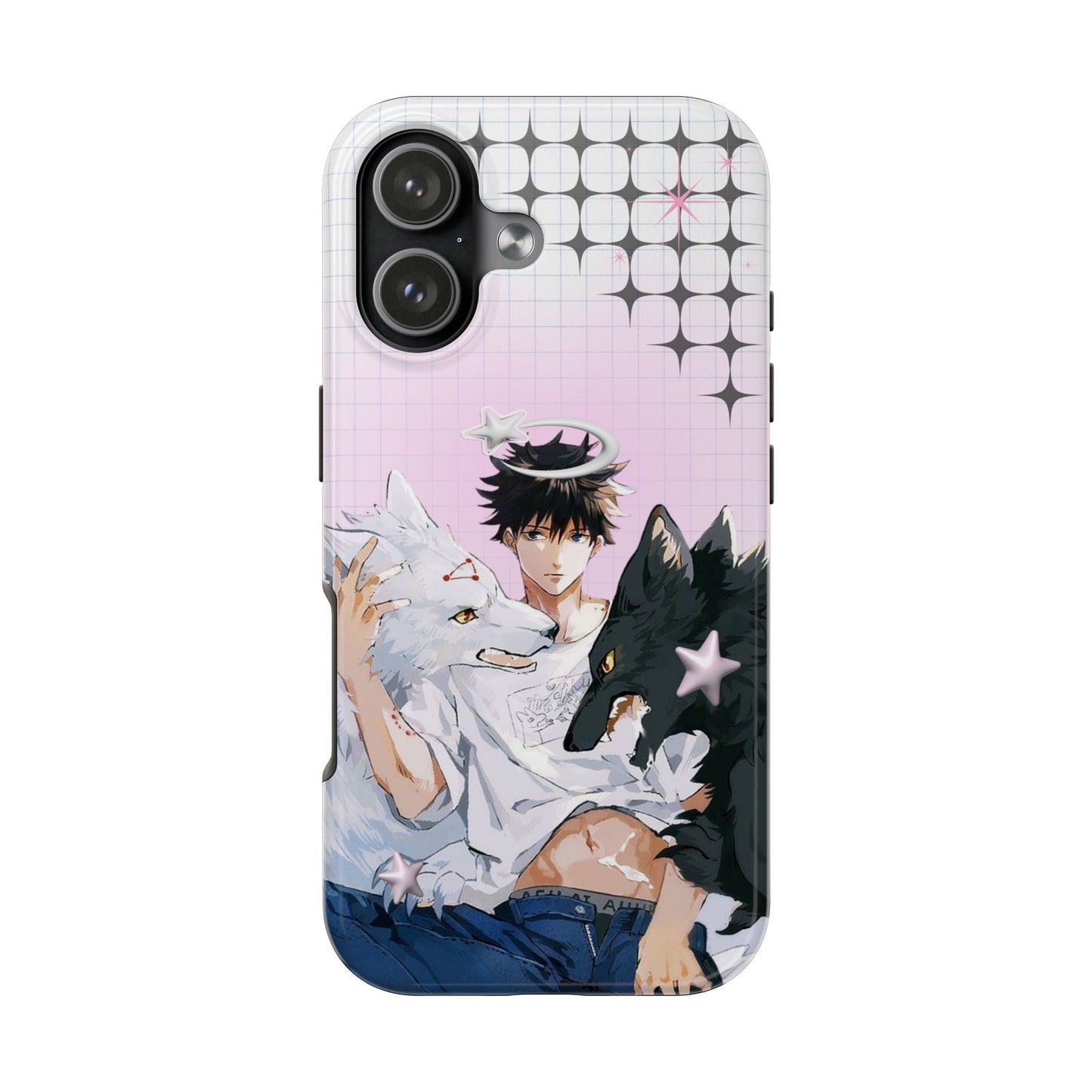 Hot Wolf Boy Tough Phone Case — Cute Pastel Kawaii Protector