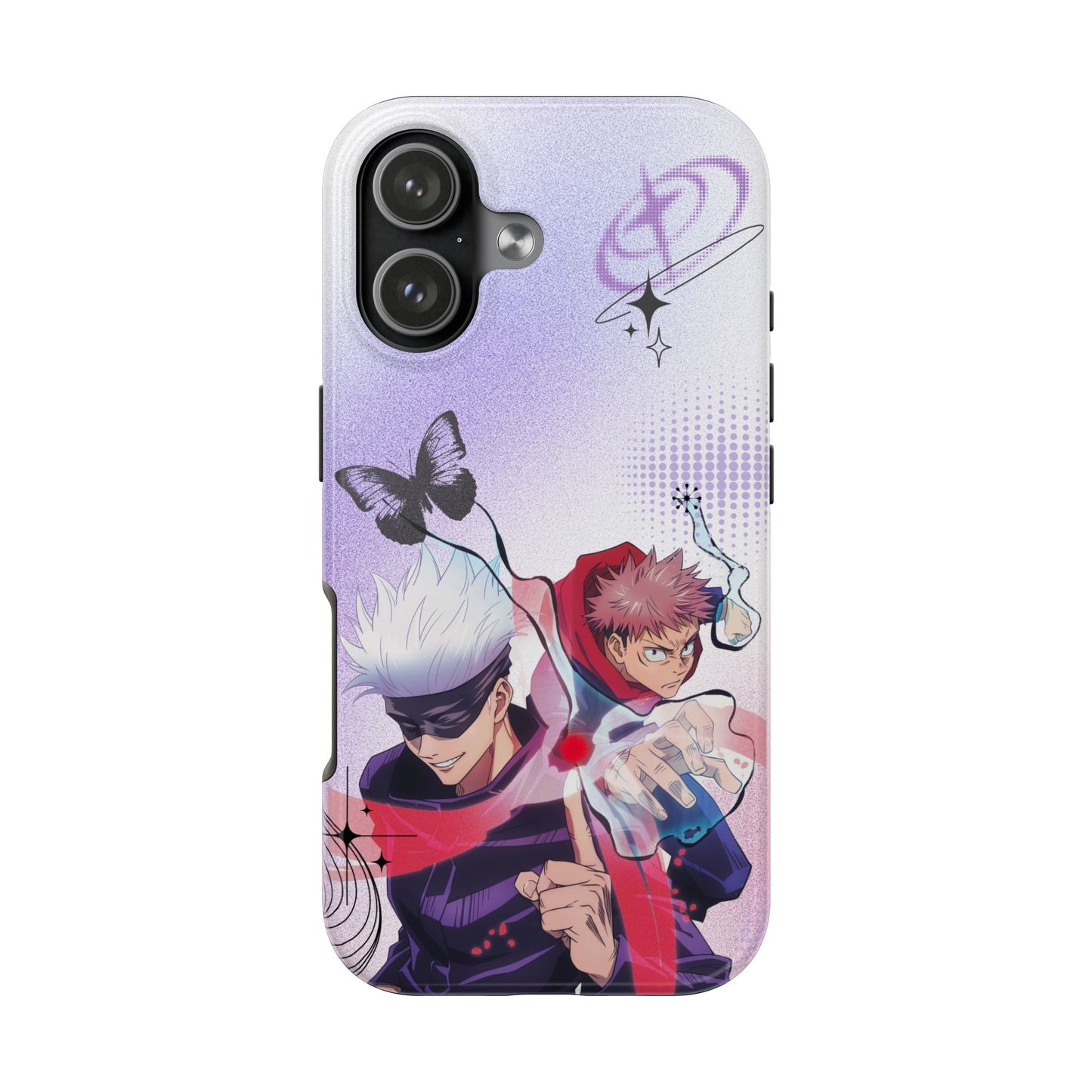 Anime Tough Phone Case — Jujutsu Kaisen Satoru & Yuji Protective Cover