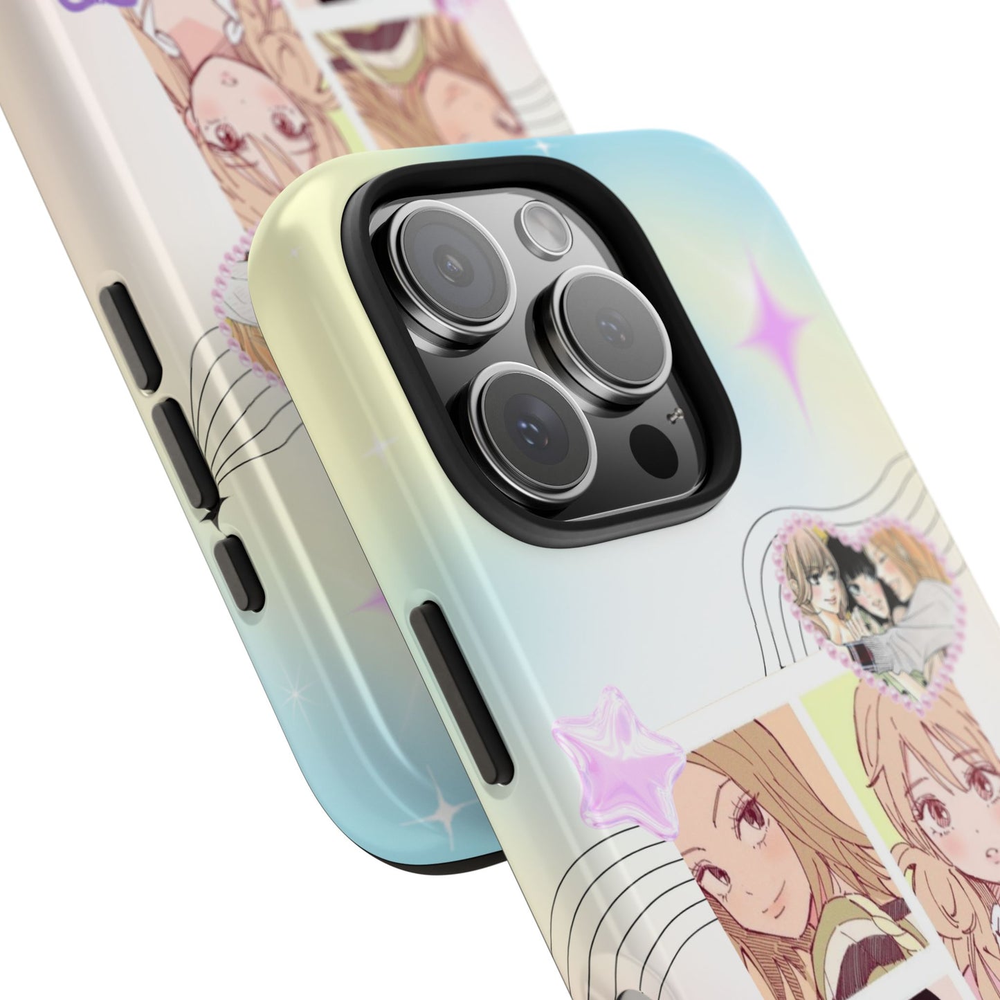 Pastel Girl-Friends Tough Phone Case —Kawaii Girls Portraits