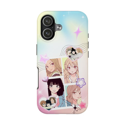 Pastel Girl-Friends Tough Phone Case —Kawaii Girls Portraits