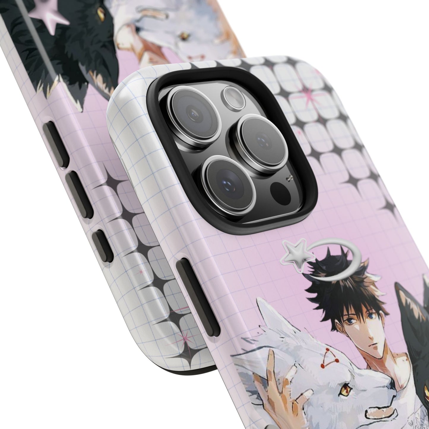 Hot Wolf Boy Tough Phone Case — Cute Pastel Kawaii Protector