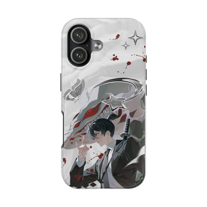 Anime Aki Demon Mask Tough Phone Case — Stylish Protective iPhone Cover